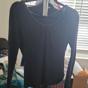 Banana Republic Classic Violet Long Sleeve Top